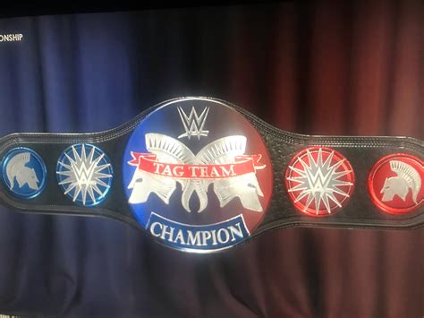 Wwe Unified Tag Team Championship Belts