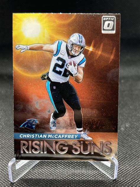 2021 Panini Donruss Optic Rising Suns RS 6 Christian McCaffrey EBay