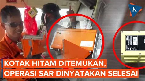 Kotak Hitam Pesawat Pilatus Smart Air Ditemukan Tim SAR Serahkan Ke