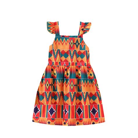 vividxx girls dresses african bohemian style summer girl dress