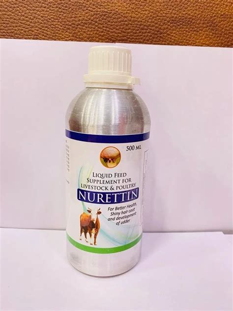 Liquid Feed Supplement Livestock Poultry Packaging Size Ml