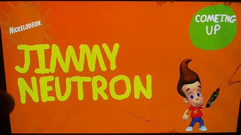 Nickelodeon Bumper 2008 2009 Coming Up Jimmy Neutron Now More