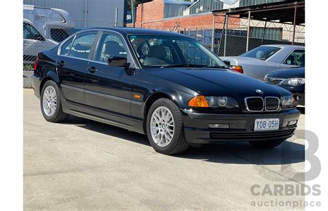 92001 Bmw 3 25i E46 4d Sedan Black Lot 1437205 Carbids