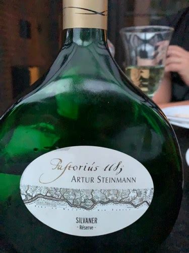 Artur Steinmann Pastorius R Serve Silvaner Vivino Us