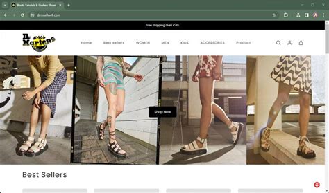 Drmsellwell Scam Store A Fake Dr Martens Website