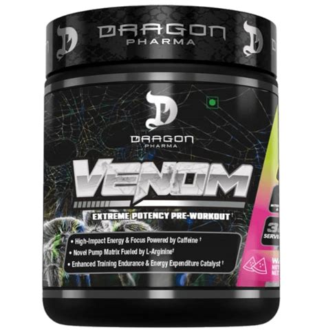 Buy Dragon Pharma Venom Extreme Potency Pre Workout 30 Servings