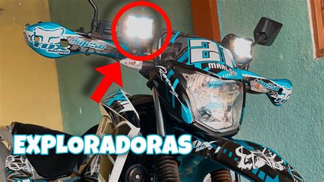 Aprende A Instalar Faros Exploradoras En Moto Italika Off