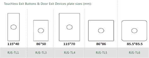 Exit Buttons Devices RJS Electronics Ltd