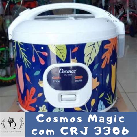 Cosmos Rice Cooker CRJ 3306 1 8 Liter Magic Low Watt Penanak