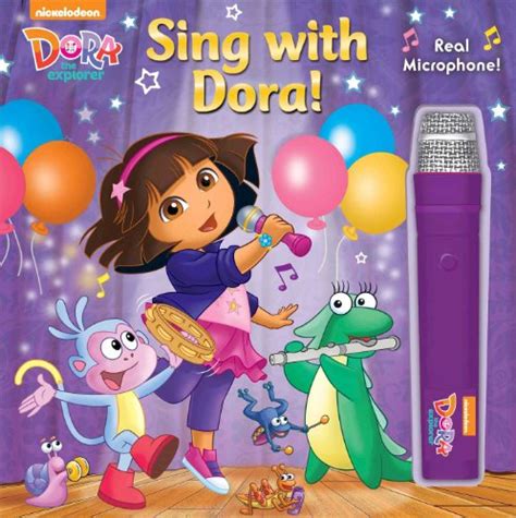 Dora The Explorer Sing With Dora 3 Book With Microphone 9780794431181 Abebooks