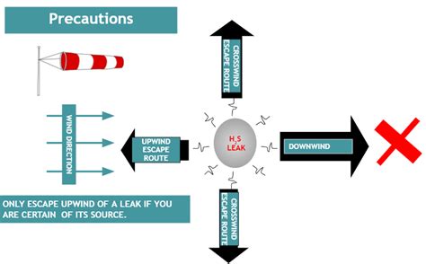 H2S Hydrogen Sulfide - Hazards, Precautions - Safety Notes