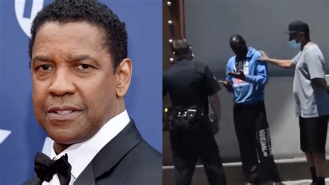 Denzel Washington helps homeless man in distress amid incoming traffic