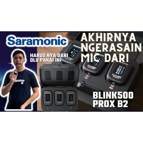 Jual Saramonic Blink Pro B Person Wireless Microphone System