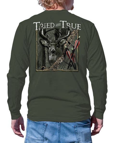 Bow Hunting Long Sleeve Shirt Tried And True Brand