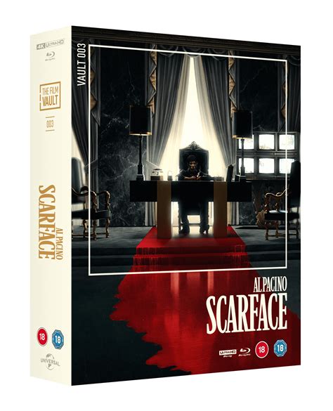 Scarface 1983 4K Blu Ray Collector S Edition The Film Vault