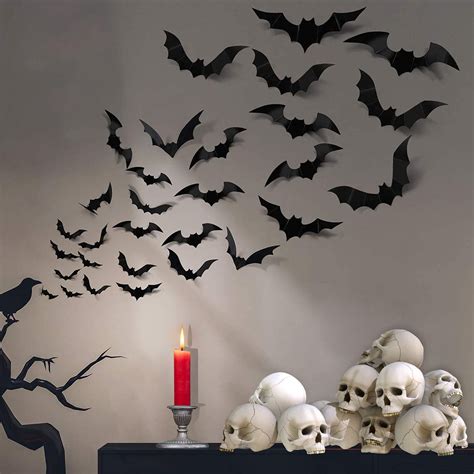 Amazon Piezas De Decoraciones De Halloween Para Interiores De