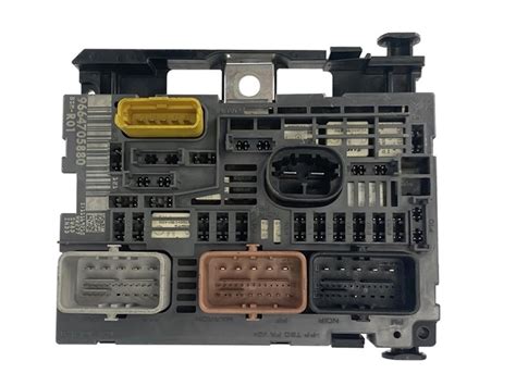 Modulo Central Bsm Caixa de Fusível Delphi 9664705880 Grand C4 Picasso