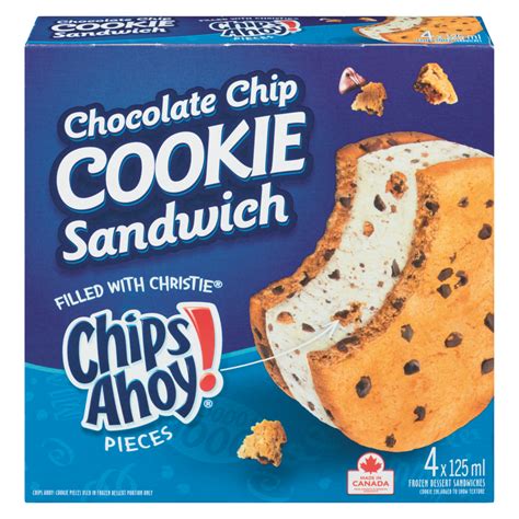 Chips Ahoy Ice Cream Sandwiches