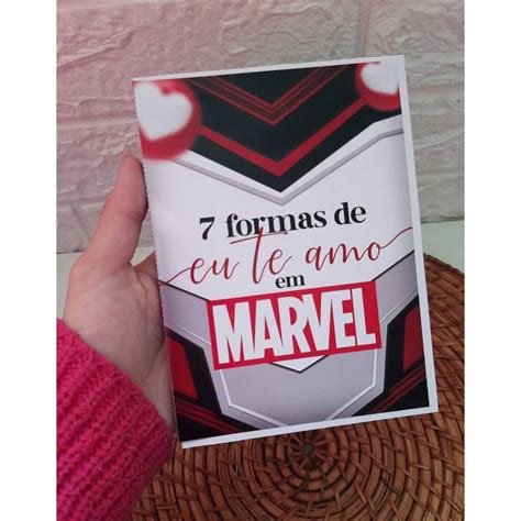 Lbum Marvel Eu Te Amo Em Todas As Formas Que A Marvel Me Ensinou