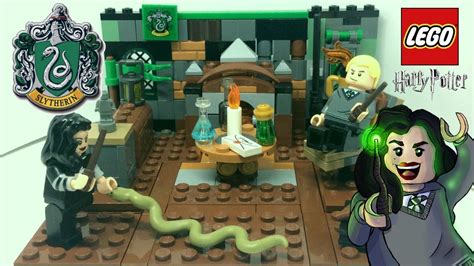 Lego Harry Potter Slytherin Common Room Moc Swiftbricks Youtube