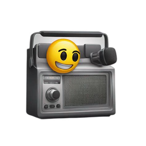 Vintage Radio Ai Emoji Generator