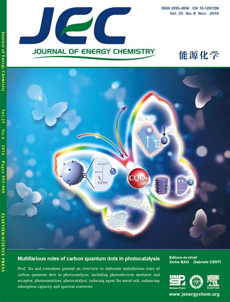 卢康强论文被journal Of Energy Chemistry选为front Cover 欢迎访问徐艺军研究小组