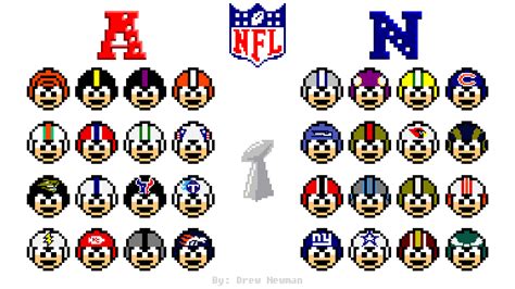 NFL Man: 32 Megaman NFL Helmets by Cerberust on DeviantArt