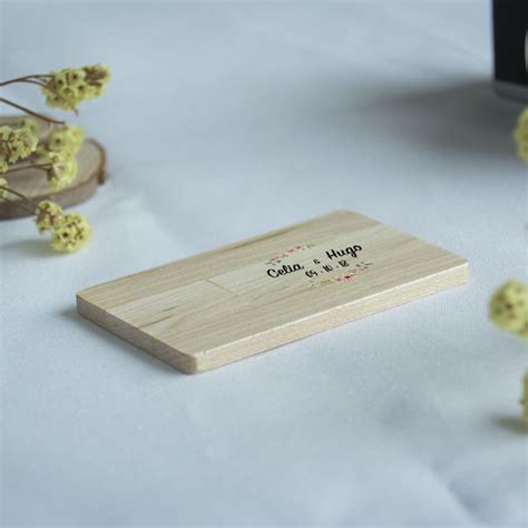 Pendrive Wood Card Fabricaci N Pendrives Para Fot Grafos