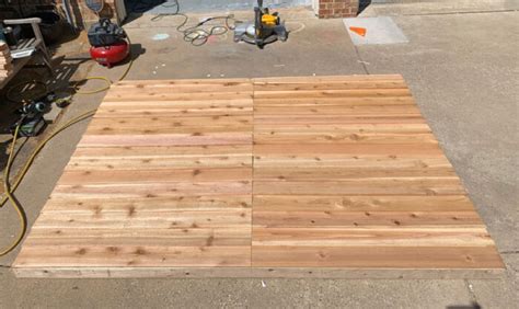 DIY Cedar Garden Shed No Kit Built In A Weekend