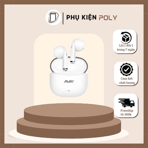 Tai Nghe Bluetooth True Wireless Ava Freego W Shopee Vi T Nam