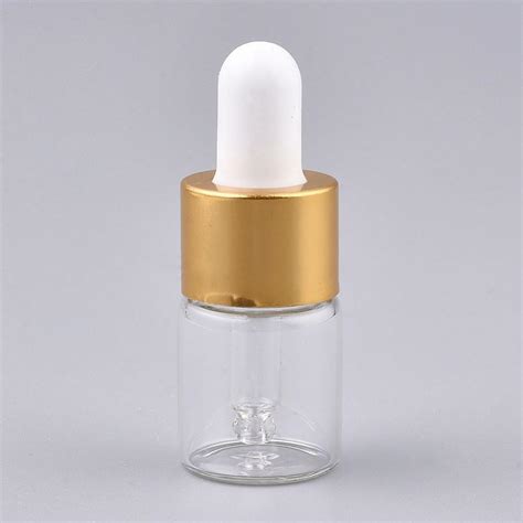 B H Industry Wholesale Pack Of Pcs Ml Tiny Mini Clear Dropper