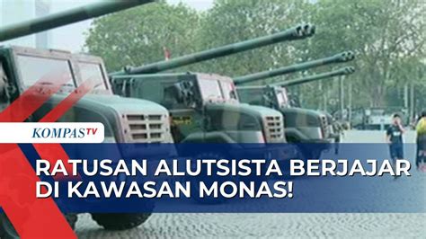 Perayaan Hut Ke Tni Pamerkan Ratusan Alutsista Di Monas Youtube