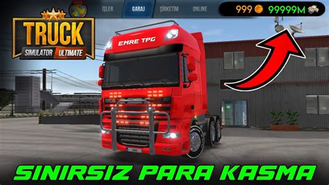 PROGRAMSIZ SINIRSIZ PARA KAZANMAK SON SÜRÜM Truck Simulator