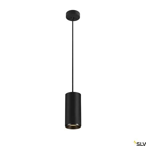 NUMINOS PD PHASE L Indoor LED Pendant Light Black Black 3000 K 24