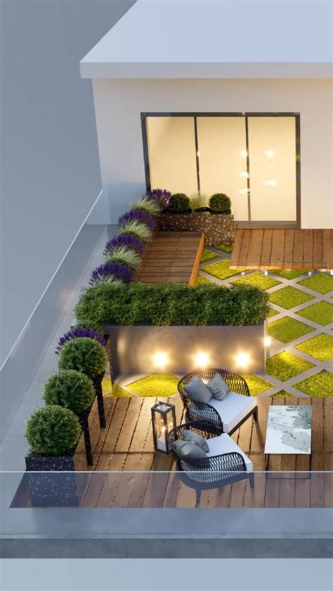 Modern Terrace Garden Ideas