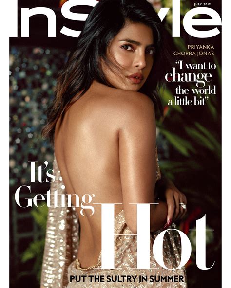 Priyanka Chopra Instyle July 2019 Cover Popsugar Celebrity Uk