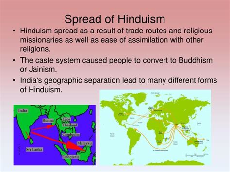 👍 Spread of hinduism. Why didn't Hinduism spread to any other part of ...