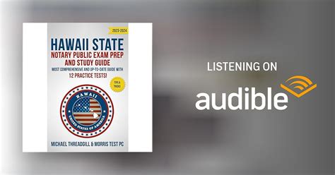 Hawaii State Notary Public Exam Prep And Study Guide