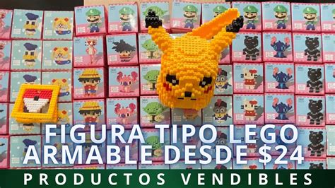 Figuras Armables Tipo LEGO Desde 24 Mayoreo Donde Comprar