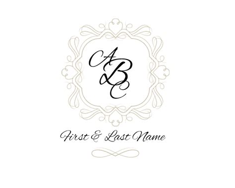 Free Monogram Maker | Customize Online | Instant Download