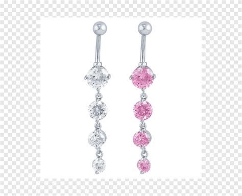 Aretes Joyeria Cuerpo Rosa Rtv Rosa Joyas Diverso Piedra Preciosa