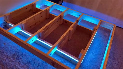 Floating Bed Frame Led Atelier Yuwa Ciao Jp