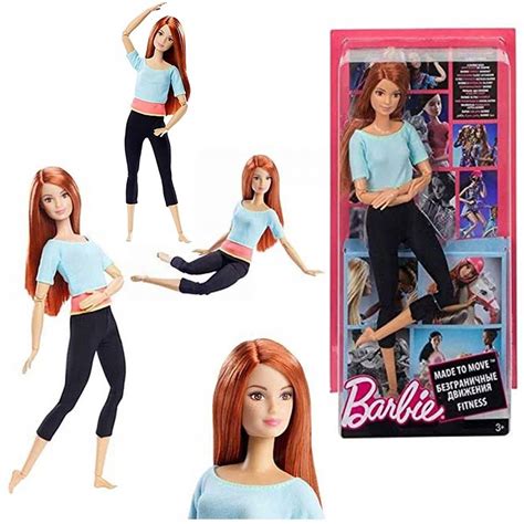 Barbie Lalka Made To Move Ruchoma Gimnastyczka 10160187962