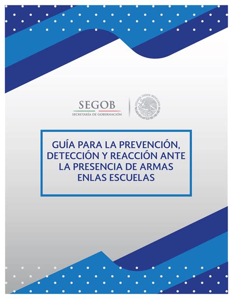 Guia Prevencion De Armas En Las Escuelas Gu A Para La Prevenci N