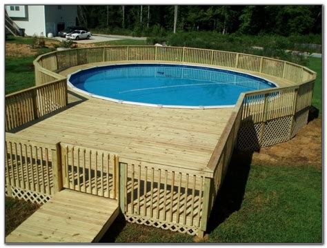 Above Ground Pool Deck Designs - Decks : Home Decorating Ideas #xZ2apmElO9