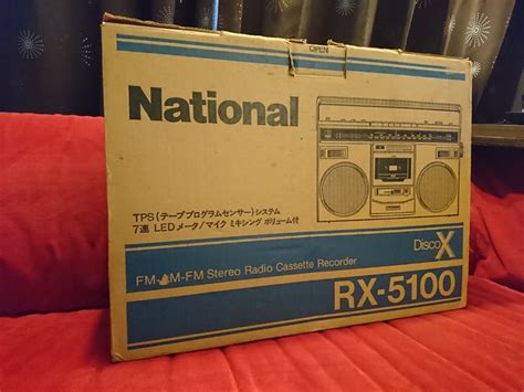 【national】rx 5100 Discox Radio Cassette Recorder ラジカセ ラジオ カセットレコーダー ナショナルの落札情報詳細 Yahooオークション