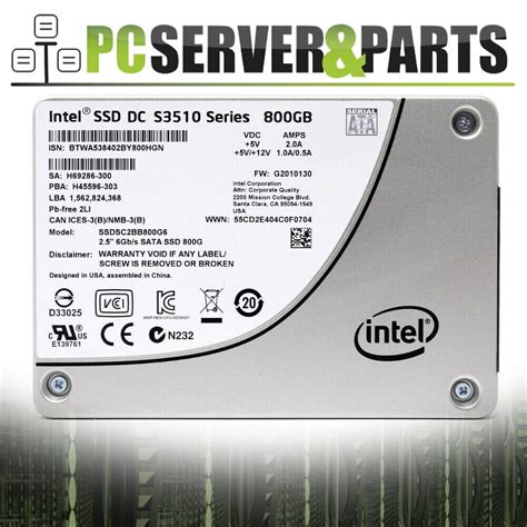 Intel S Serie Gb Sata Gb S Ssdsc Bb G Solid State