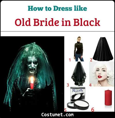 The Bride in Black & Red Demon (Insidious) Costume for Halloween