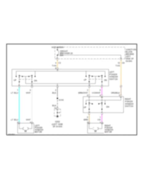 Power Windows Dodge Ram Van B1500 1998 System Wiring Diagrams Wiring Diagrams For Cars