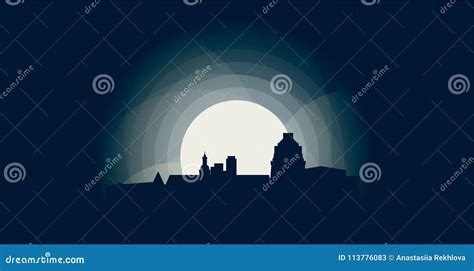 Leipzig Panorama Outline Banner Illustration CartoonDealer 108896484